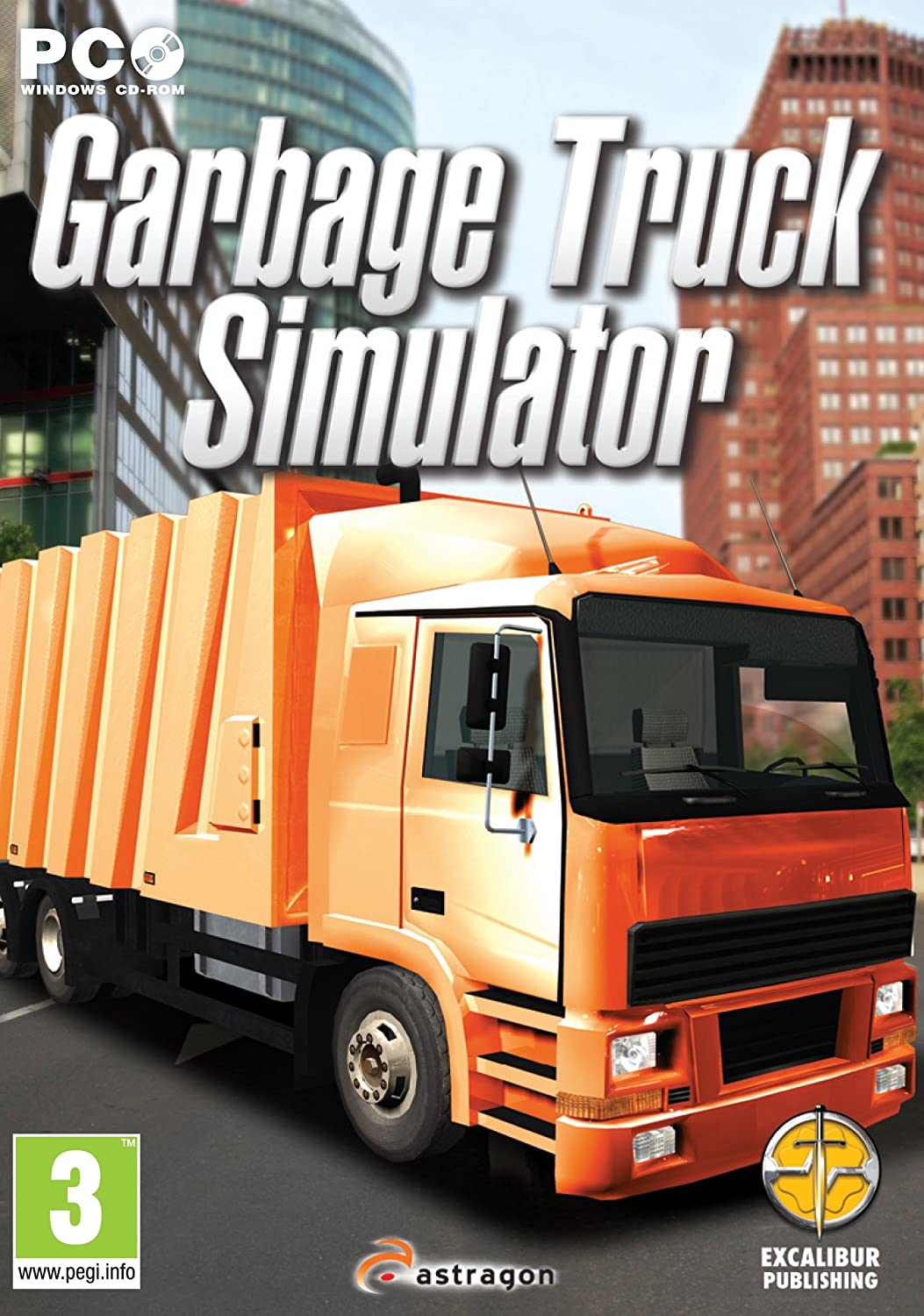 Garbage Truck Simulator for PC CD-ROM