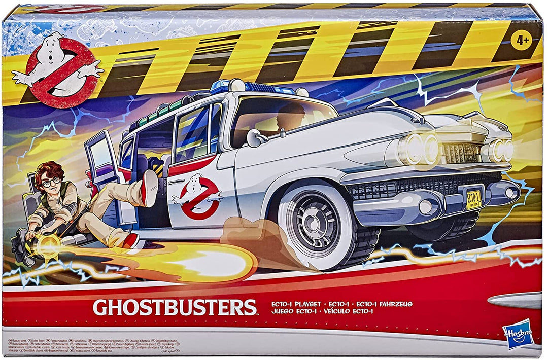 Ghostbusters Movie Ecto-1 Playset with Accessories for Kids Ages 4 and Up for Kids, Collectors, and Fans, E9563