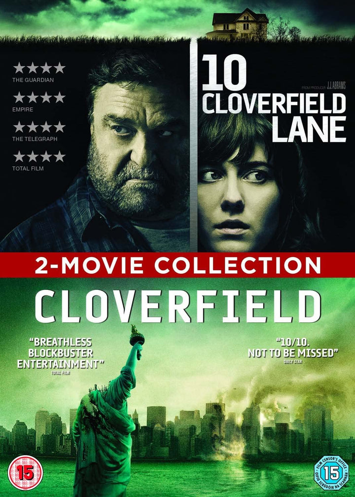Cloverfield / 10 Cloverfield Lane (Double Pack) [2016] - Sci-fi/Action [DVD]