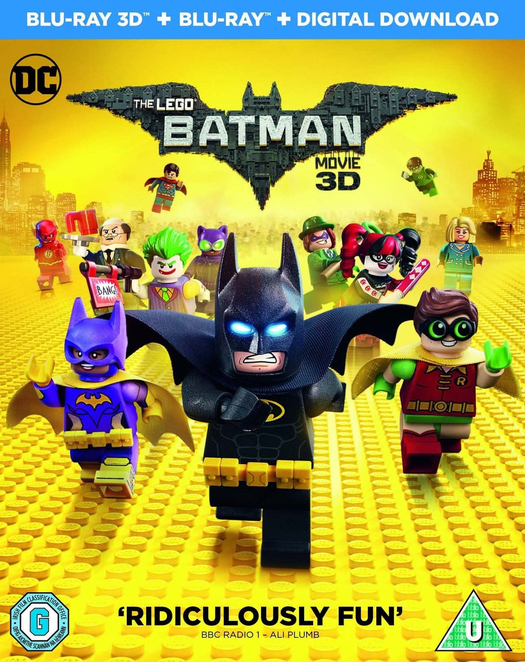 The LEGO Batman Movie Digital Download] [2017] - Adventure/Action [Blu-Ray]