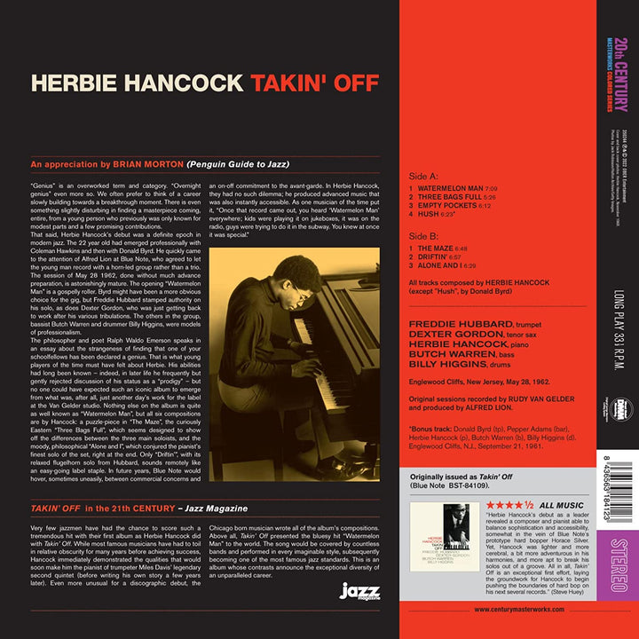 HERBIE HANCOCK - Takin' Off [VINYL]