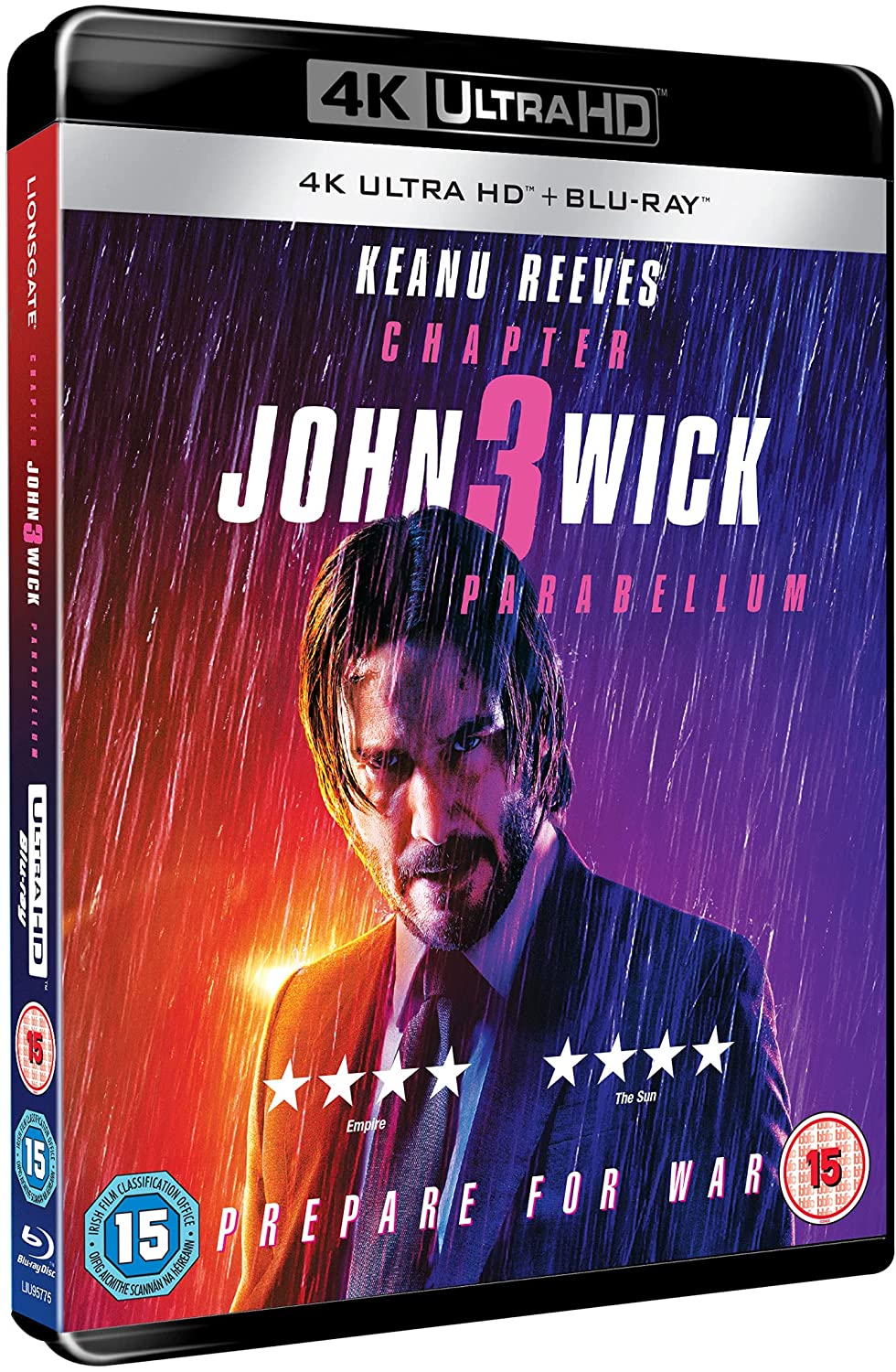 John Wick: Chapter 3 - Parabellum 4K [2019] - Action [Blu-ray]