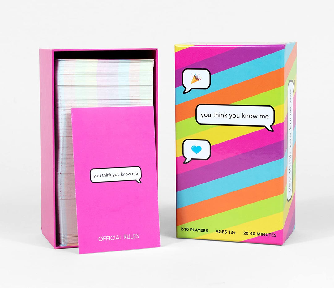 You Think You Know Me: A Conversational Card Game