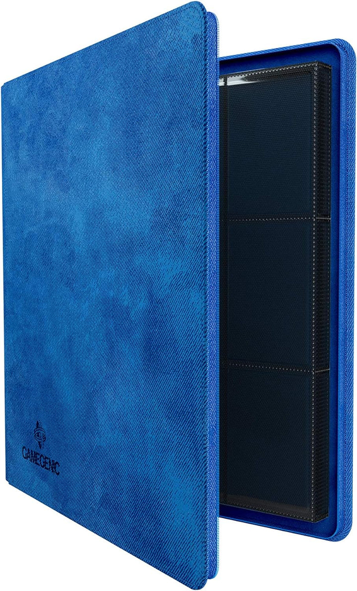 Gamegenic GGS31022ML Zip-Up Album (24-Pocket), Blue