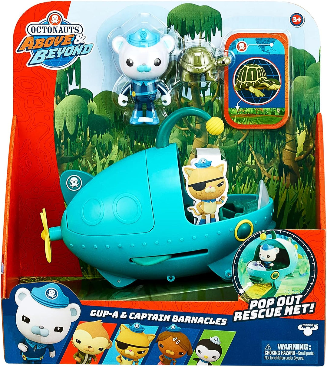 Octonauts 61108 Above & Beyond | Deluxe Toy Vehicle & Figure | Captain Barnacles