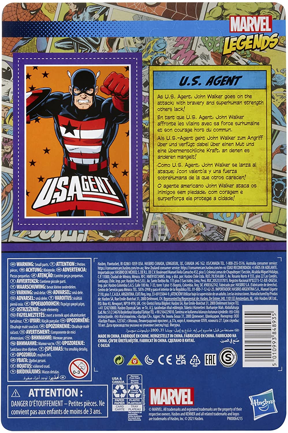 Marvel Legends 3.75 - Retro 21 - U.S Agent