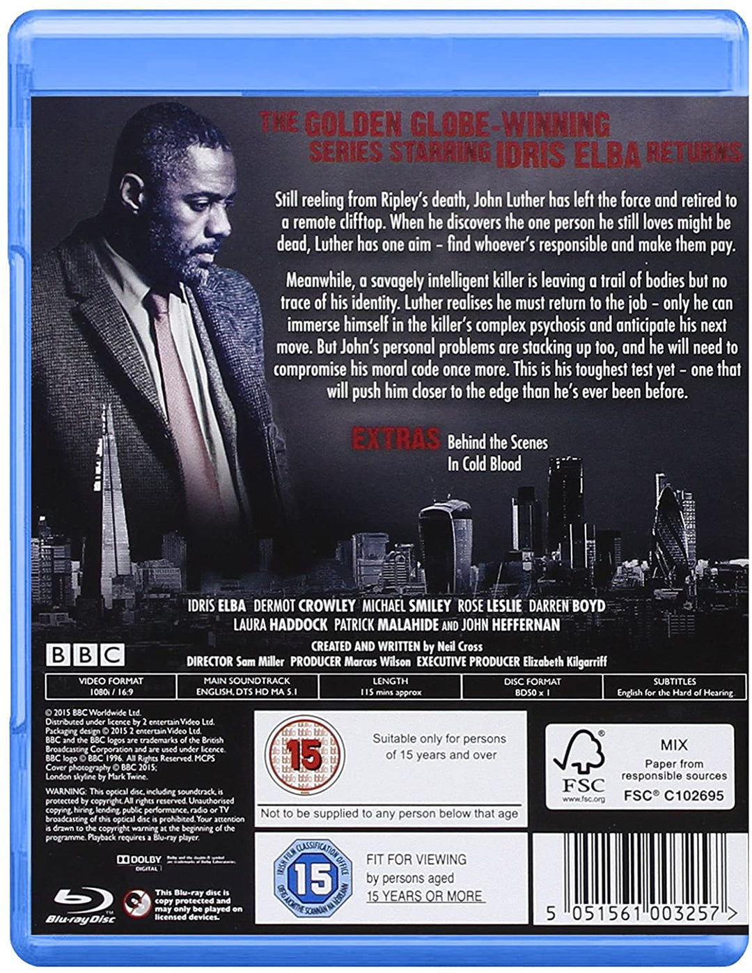 Luther - Series 4 [2015] - [Blu-ray]