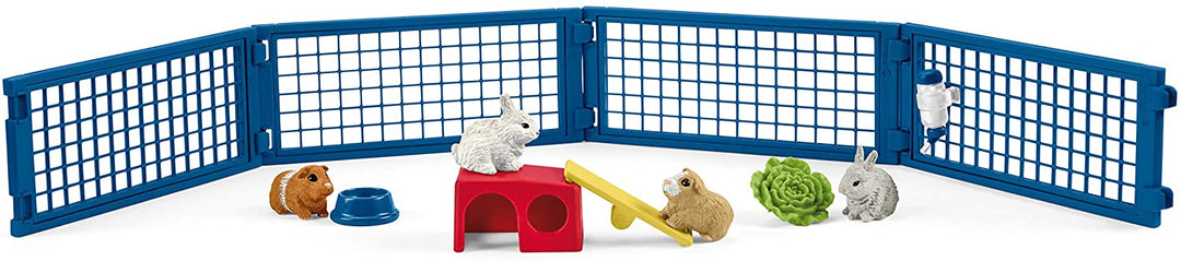 Schleich 42500 Rabbit and Guinea Pig Hutch Farm World