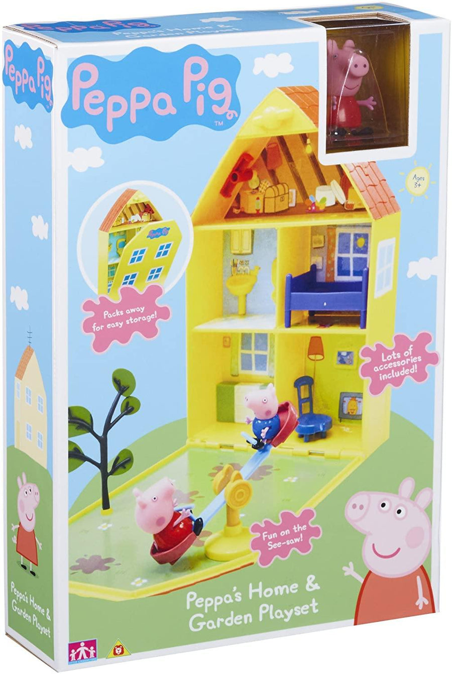 Peppa Pig 06156 Peppa's House & Garden Playset - Yachew