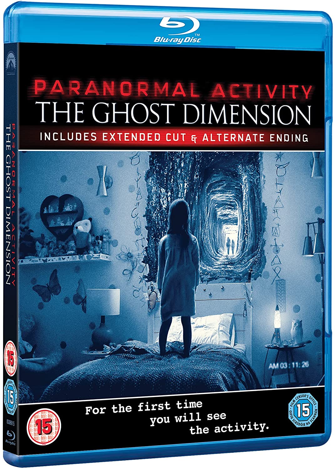Paranormal Activity: The Ghost Dimension [2015] - Horror/Thriller [BLU-RAY]