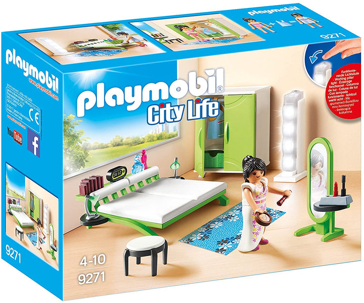 Playmobil City Life 9271 Bedroom for Children Ages 4+