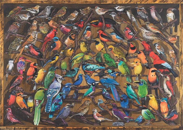Ravensburger Rainbow of Birds 1000 Piece Jigsaw Puzzles for Adults and Kids