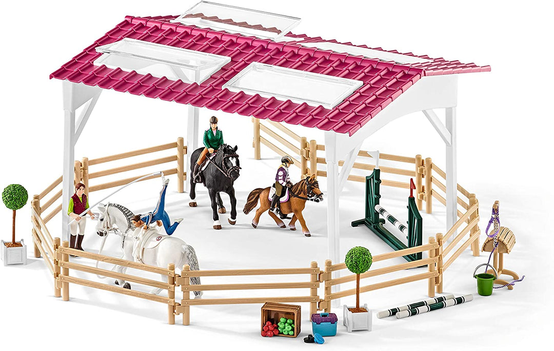 Schleich 42389 Riding School with Riders and Horses