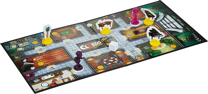 Clue Junior Brettspiel für Kinder ab 5 Jahren, Case of the Broken Toy, klassisches Mystery-Spiel für 2–6 Spieler