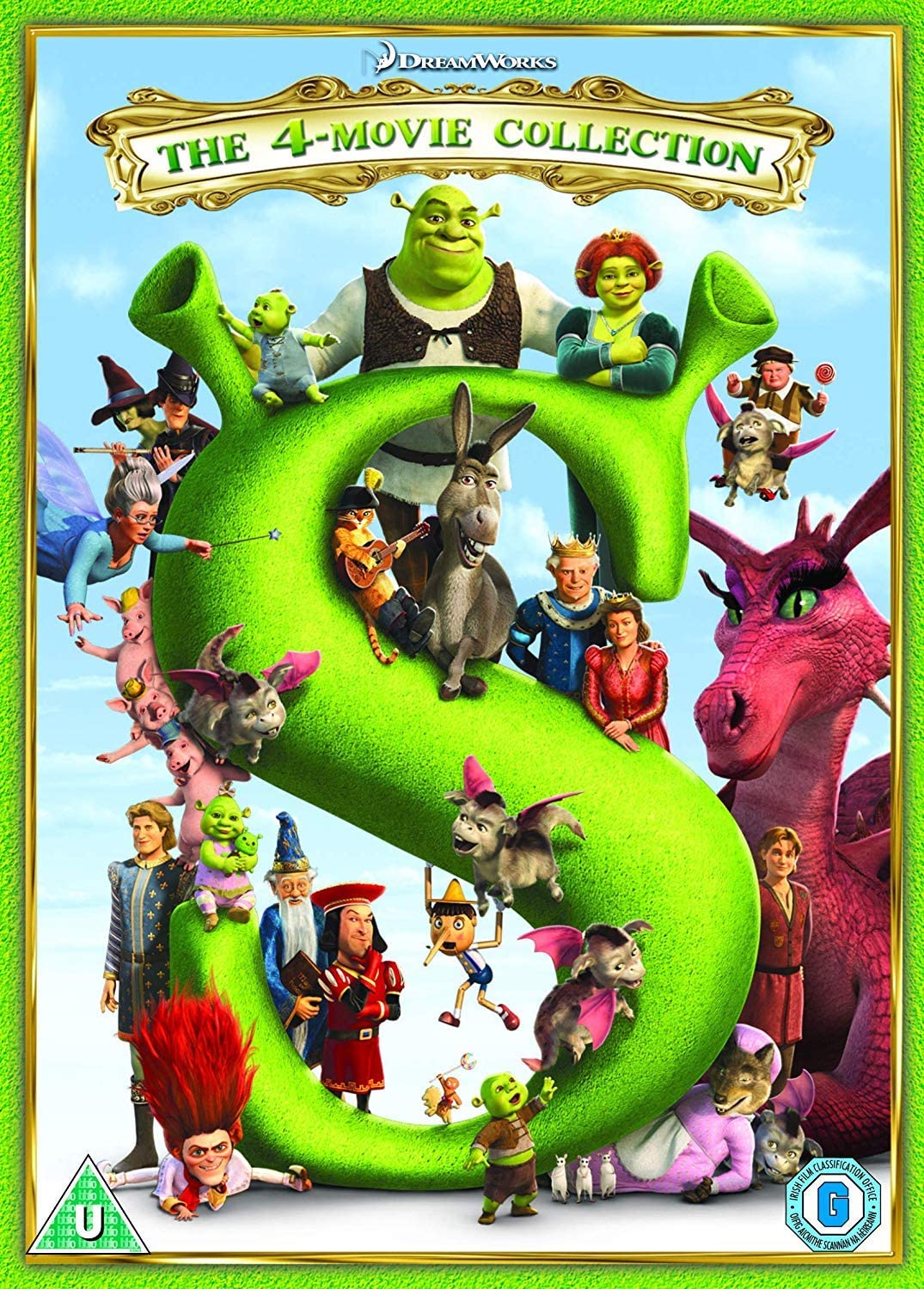 Shrek: The 4-Movie Collection - Comedy/Family [DVD]