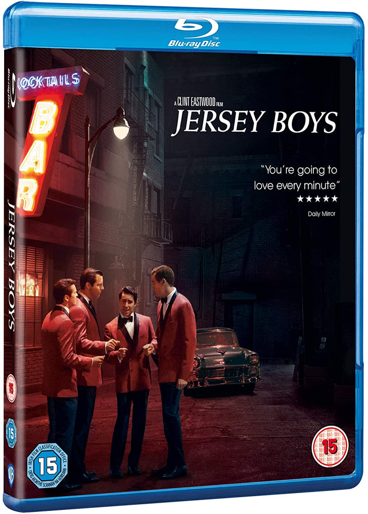 Jersey Boys [2014] [Region Free]  -Musical/Drama [Blu-ray]