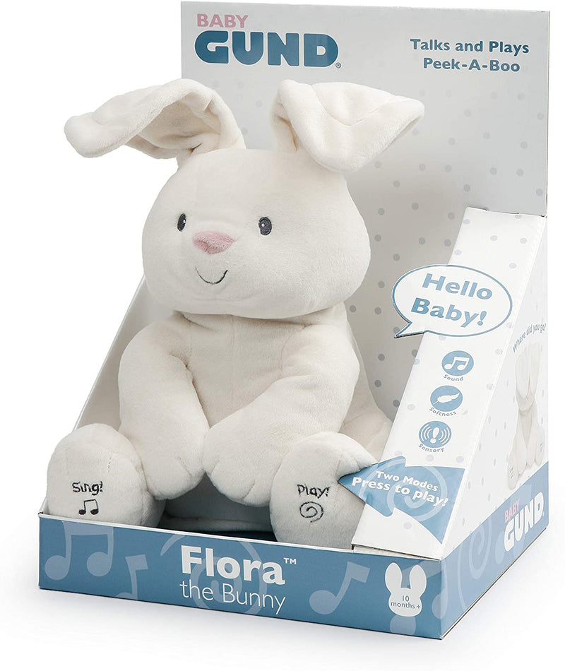 Gund Baby Flora The Animated Bunny Soft Toy