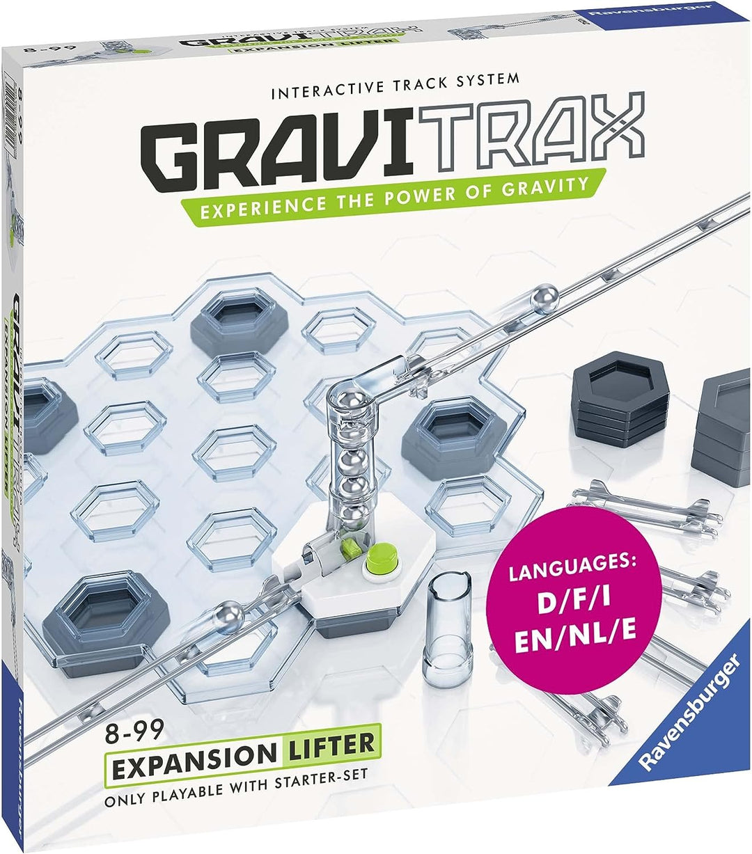Ravensburger GraviTrax Lift Expansion Pack Add On Extension Accessory - Marble Run and Construction Toy For Kids Age 8 Years and Up - STEM