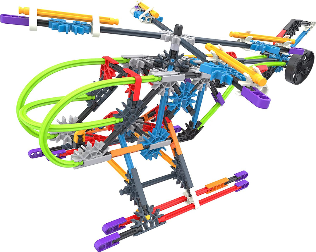 K'NEX 80208 Wings and Wheel Building Set, 3D Educational Toys for Kids, 500 Piec