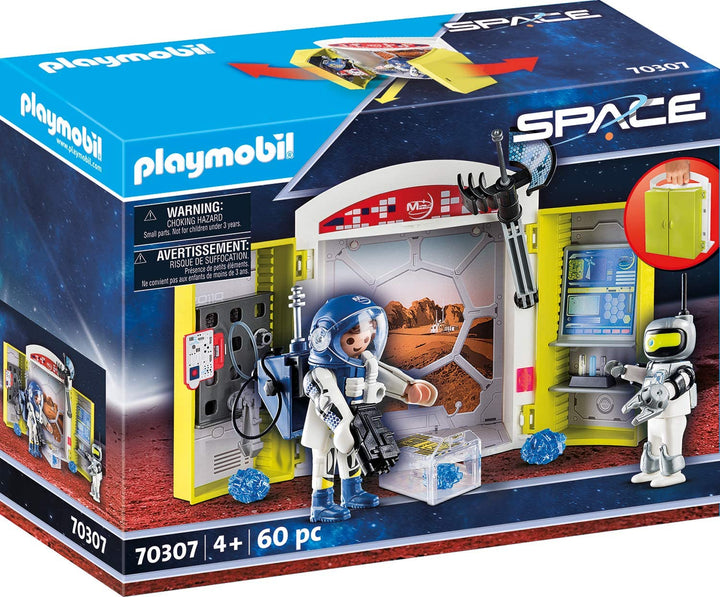 Playmobil 70307 Space Mars Mission Play Box for Children Ages 4+