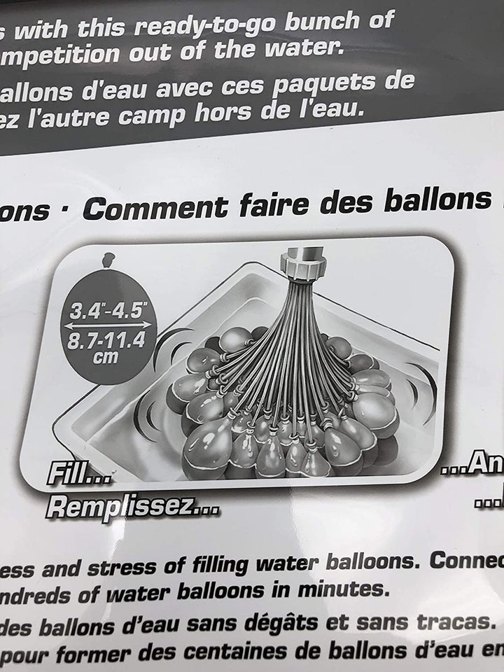 ZURU Bunch O Ballonnen. Vul en Tie 100 Waterballen in 60 seconden. 8 Bunch O Ballonnen Inbegrepen in deze Set