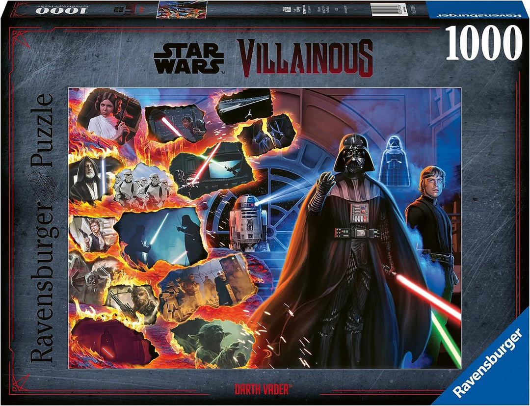 Ravensburger 17339 Star Wars Villainous Darth Vader 1000 Piece Jigsaw Puzzle for Adults and Kids