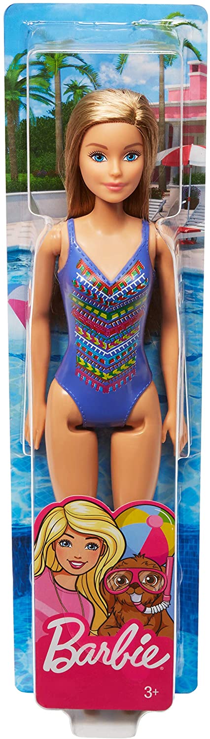 Barbie FJD97 Beach Doll, Multi-Colour