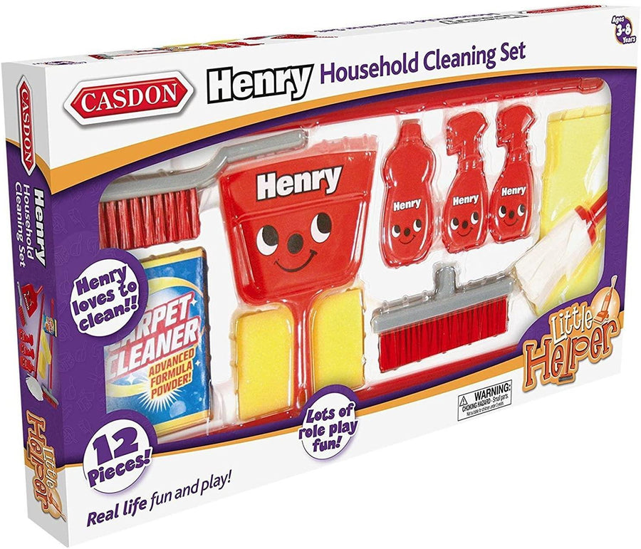 Casdon 720 Henry Housekeeping Toy Set - Yachew