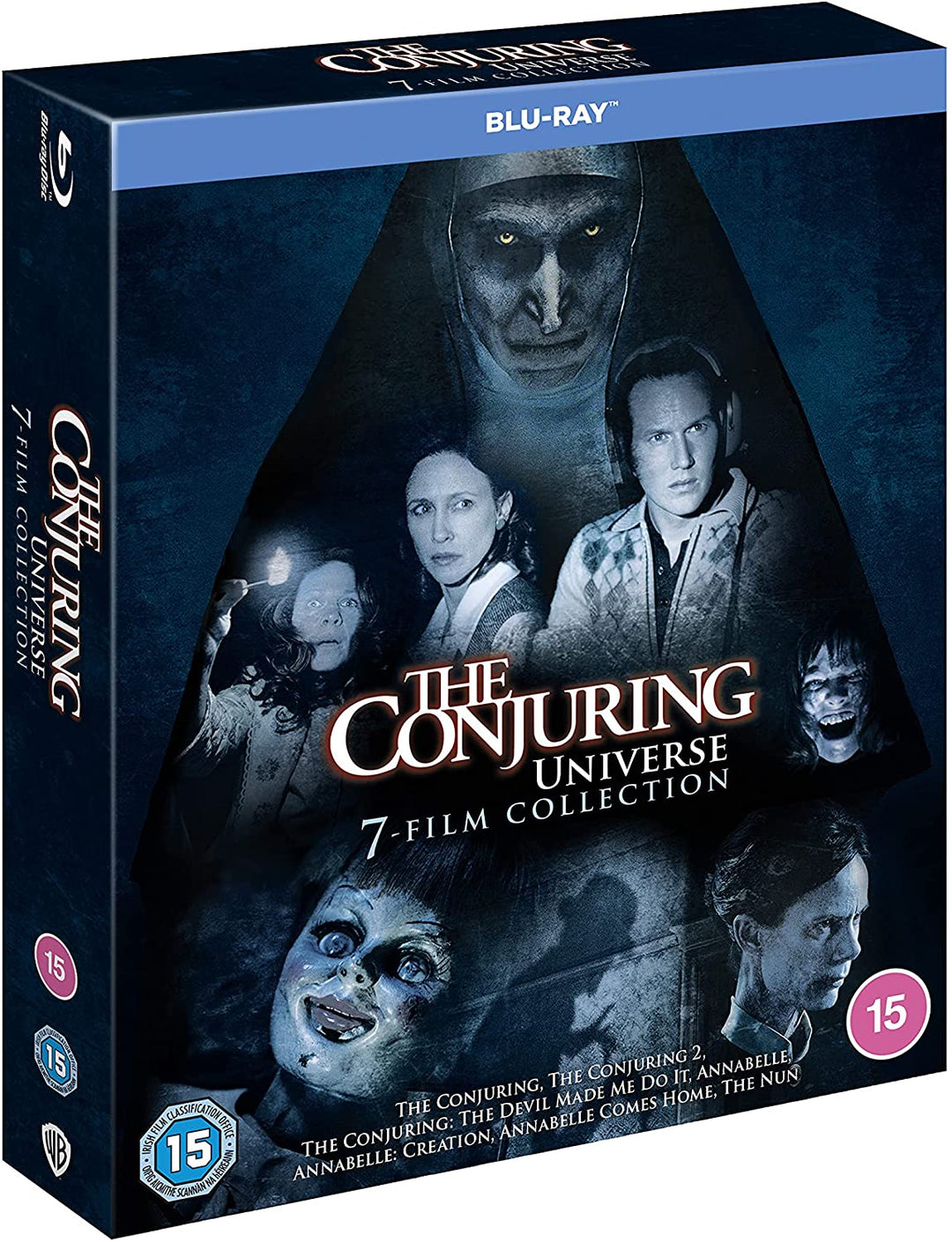 The Conjuring 7-Film Collection [2021] [Region Free] - Horror/Thriller [BLu-ray]