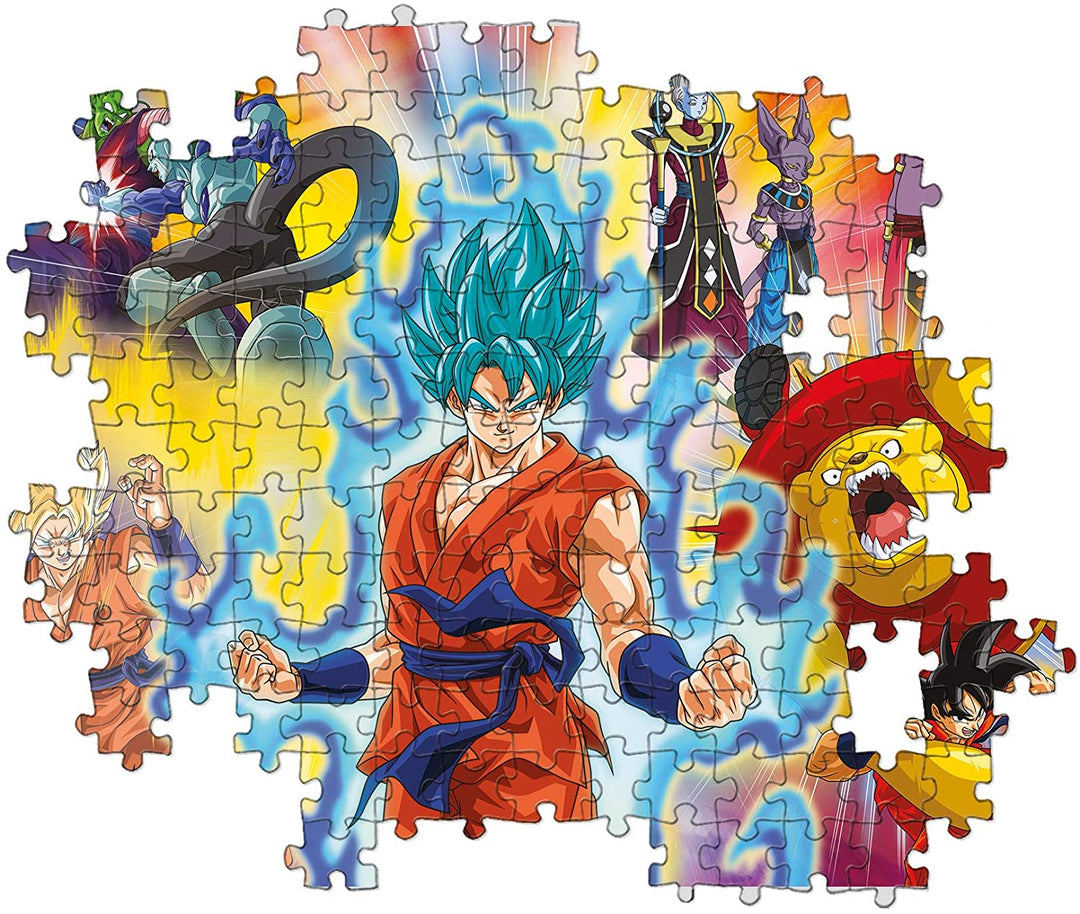 Clementoni 29761, Supercolor Collection Dragon Ball Super Puzzle for Children-180 pieces