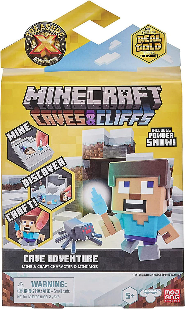 Treasure X Minecraft Caves & Cliffs: Cave Adventure Pack (Styles Vary)