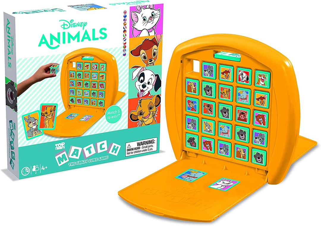 Top Trumps Disney Animals Match Board Game