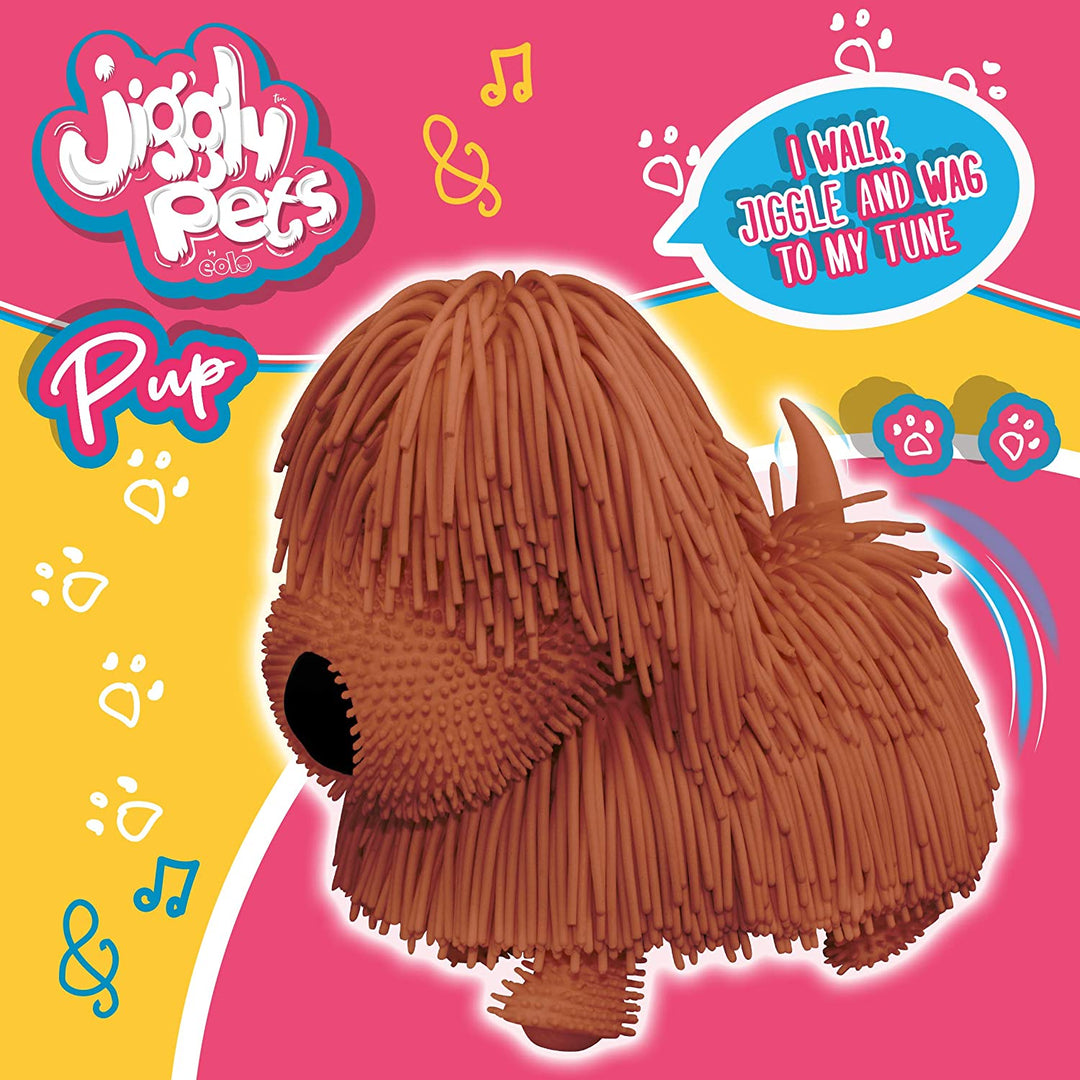 Jiggly Pets JP001-BR pup-Brown
