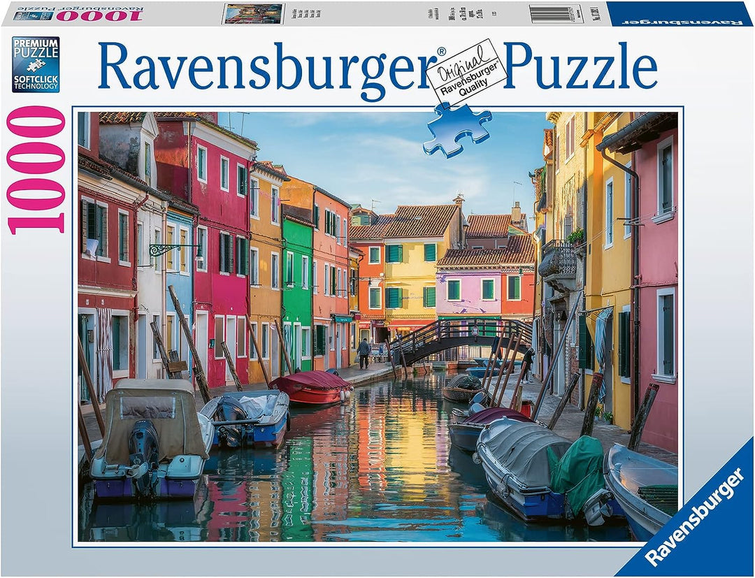 Ravensburger 17392 Burano, Italy 1000 Piece Jigsaw Puzzles for Adults and Kids