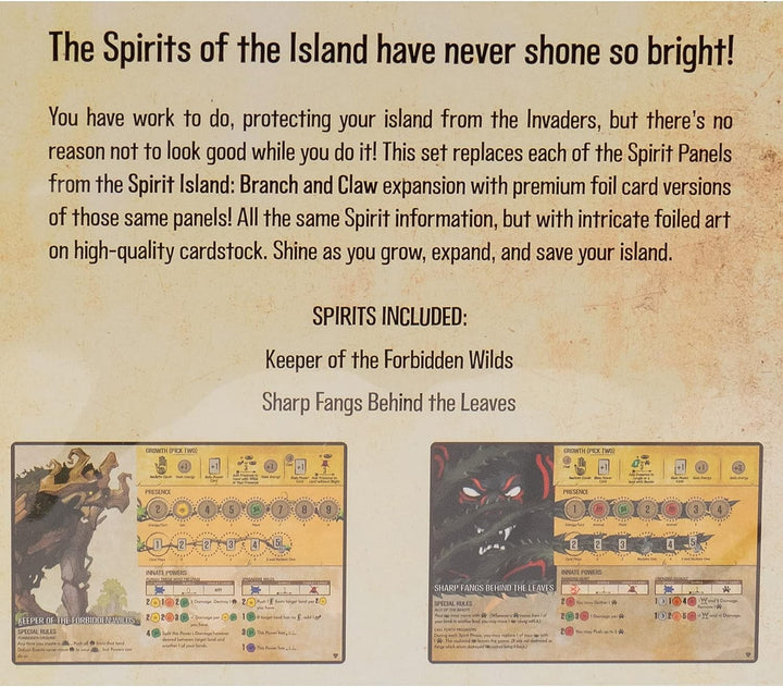 Branch & Claw - Foil Panels: Spirit Island