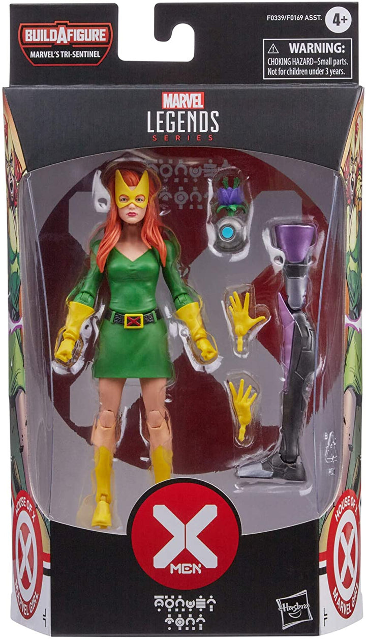 Hasbro Marvel Legends Series X-Men 6-inch Collectible Jean Grey Action Figure Toy, Premium Design And 3 Accessories, Ages 4 And Up