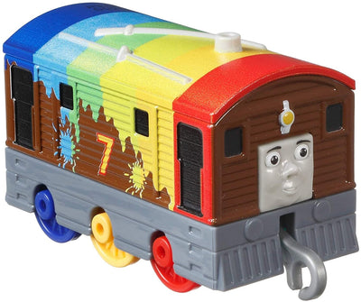 Fisher-Price Thomas & Friends Rainbow Toby Push-Along Train Engine