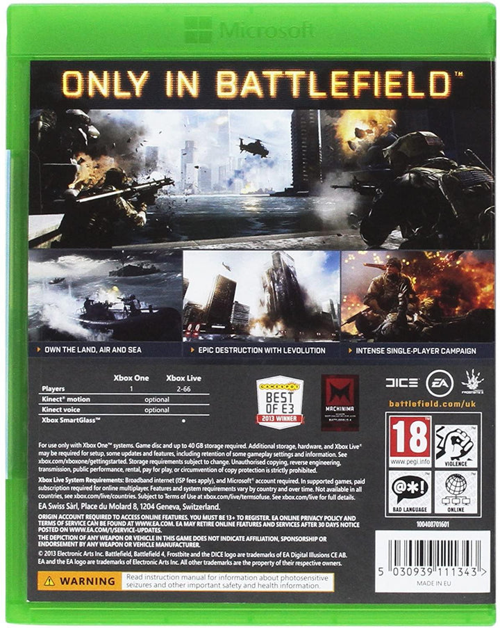 Battlefield 4 - Xbox One - Yachew