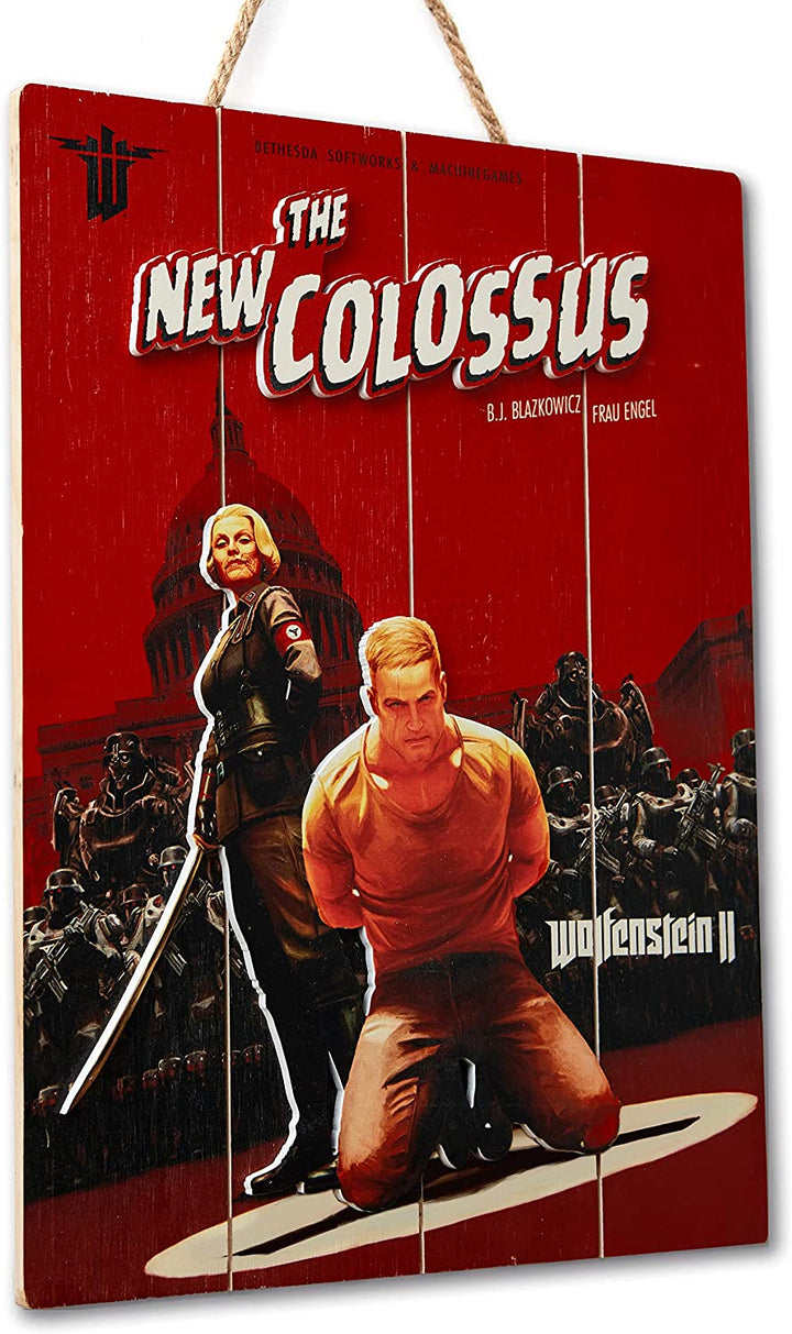 Doctor Collector DCWOLF01 Wolfenstein Colossus Woodarts 3D Limited Edition