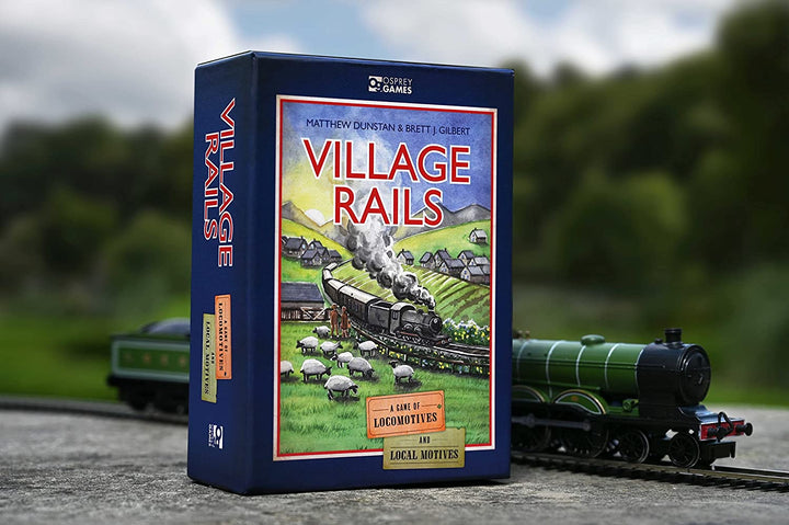 Osprey Games Village Rails: A Game of Locomotives and Local Motives