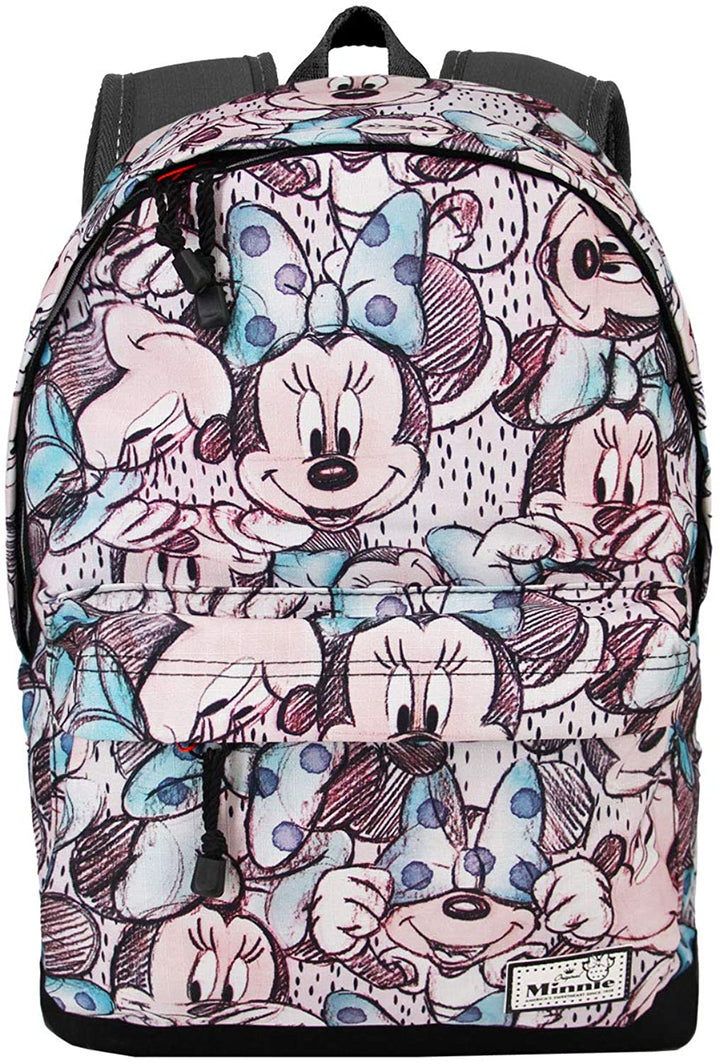 Karactermania Disney Classic Minnie Drawing-HS Backpack Casual Daypack, 44 cm, 2