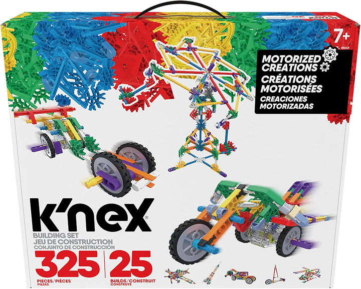 K'NEX 85049 Motorised Creations Building Set, 3D Educational Toys for Kids, 325
