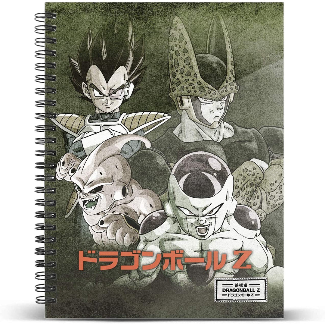 Dragon Ball Evil-DIN A5 Grid Paper Notebook
