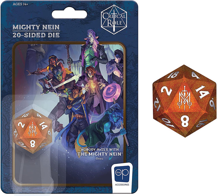 USAopoly Critical Role D20 Mighty Nein 20 Sided Die