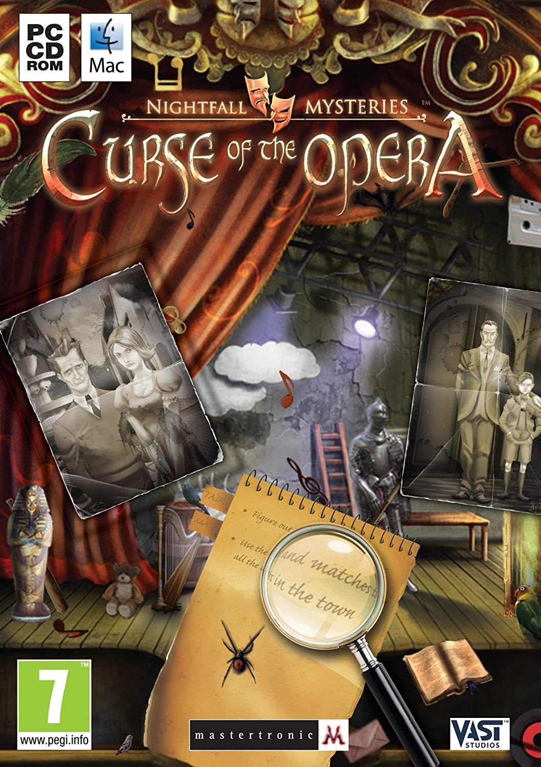 Nightfall Mysteries: Curse Of The Opera (PC CD)