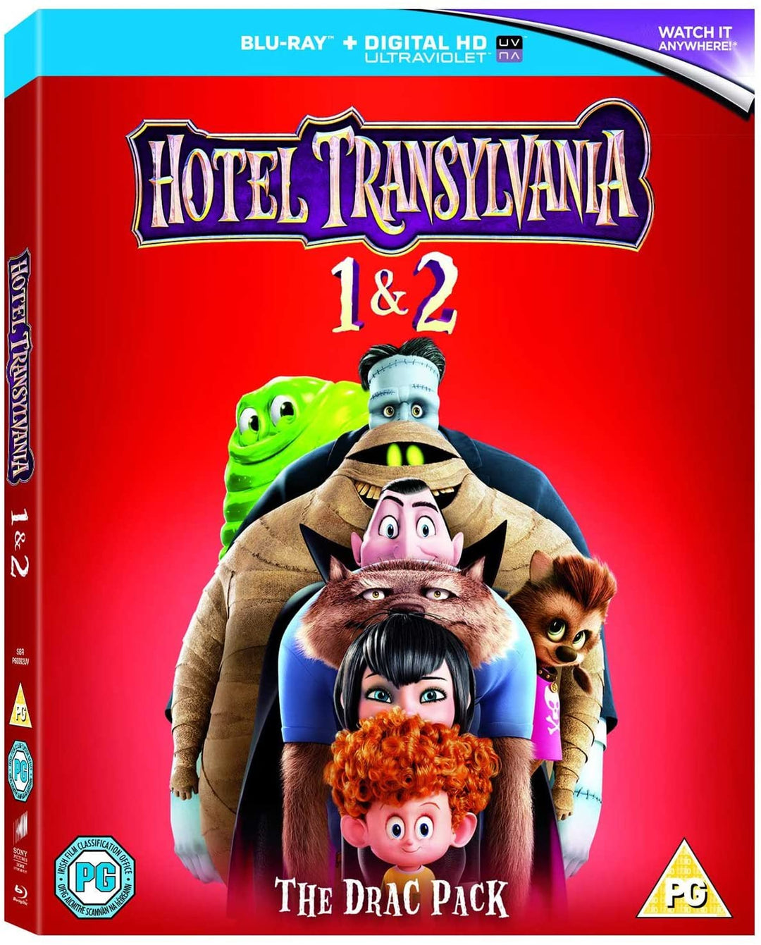 Hotel Transylvania 1-2 [Blu-ray] [Región libre]
