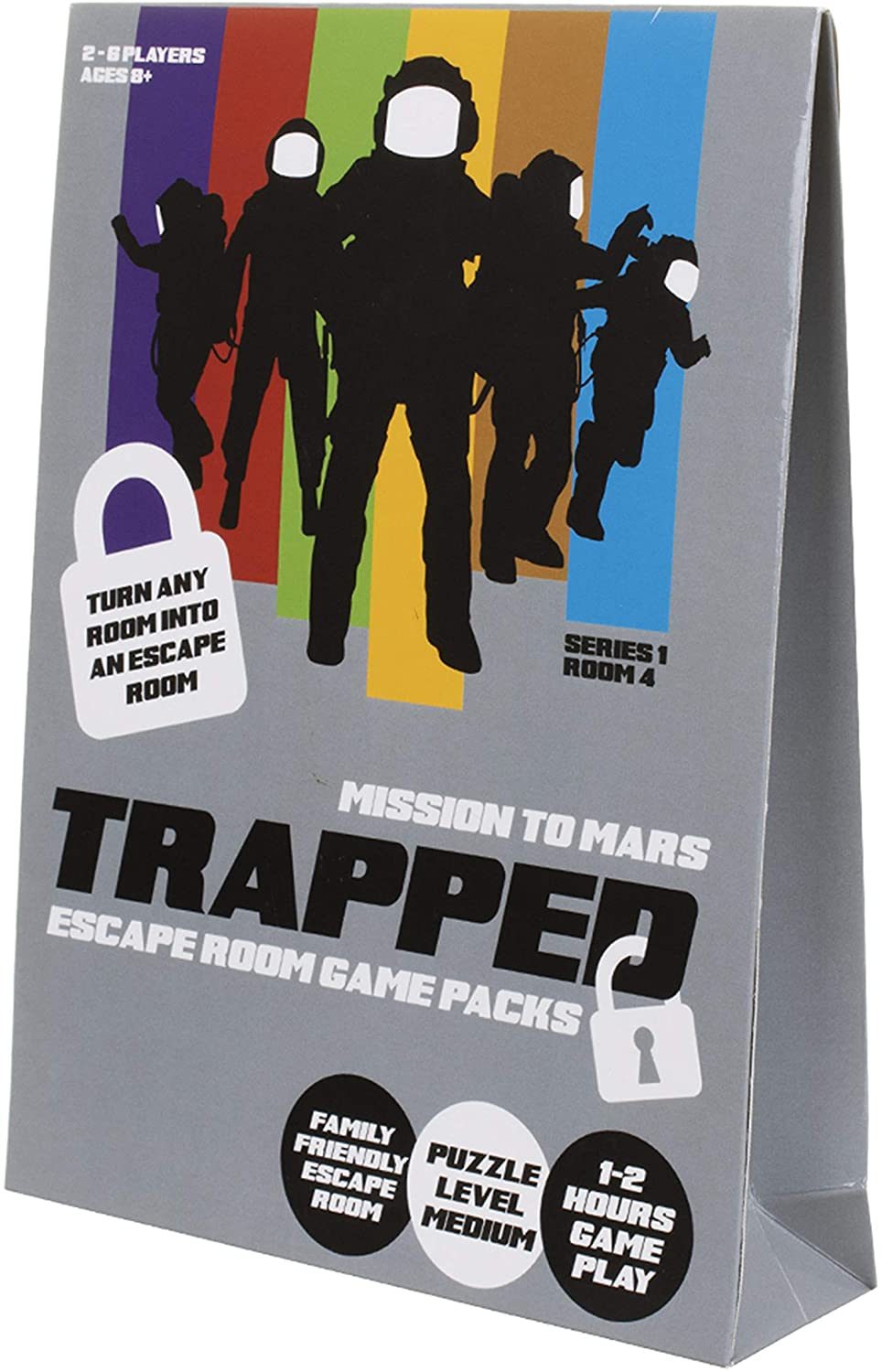 Trapped MI001 Home Waiting for Turns | Escape Room in a Box Kit | Solve Puzzles