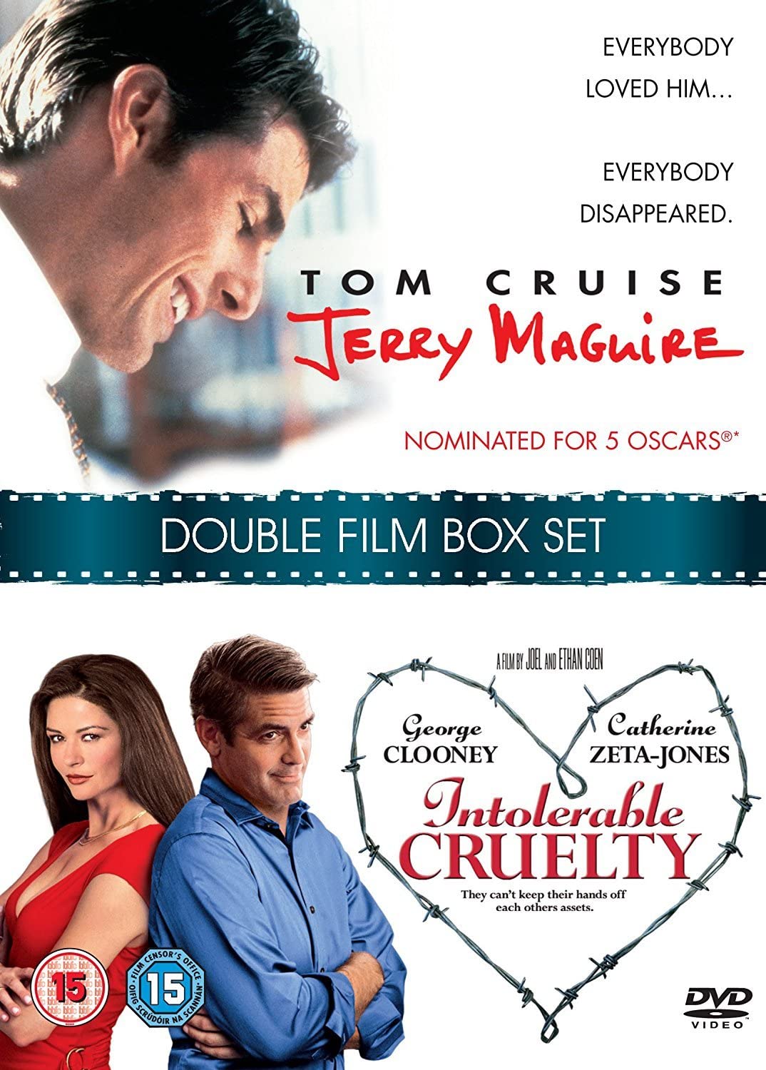 Double: Jerry Maguire/Intolerable Cruelty - Romance [DVD]