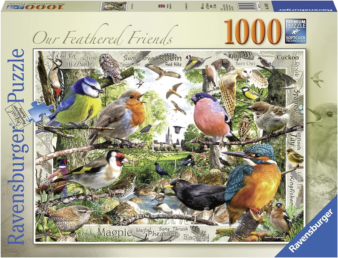 Ravensburger 19838 Our Feathered Friends, 1000pc