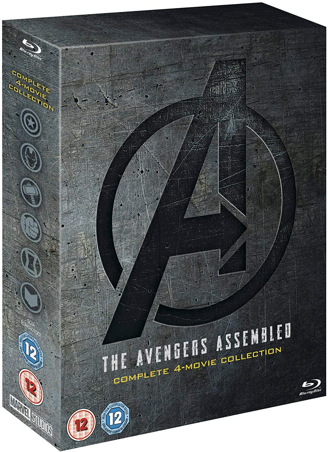 Avengers: 1-4 Complete Blu-ray Boxset Includes Bonus Disk - Action/Adventure [Blu-ray]